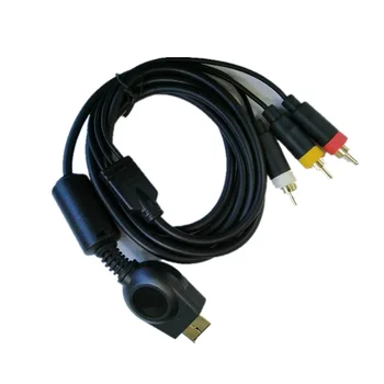 1,8 м RCA AV видео Аудио кабель Шнур для игровых аксессуаров PS3