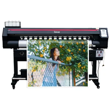 1,8 М Широкоформатная цифровая струйная машина для печати обоев на ПВХ-виниле Flex с экосольвентным принтером Dx5 I3200 Xp600