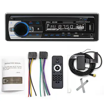 1 DIN Автомобильный Радиоприемник FM-Авторадио-in TF U Диск MP3-плеер Handfree Авто Стерео Мультимедиа Аудио В Головном устройстве