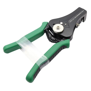 1 шт. AWG24-10 (0,2-6,0 мм2) Многофункциональный инструмент для зачистки кабелей зеленого и черного цвета с дизайном WX-D2 для резки и обжима на солнечной батарее