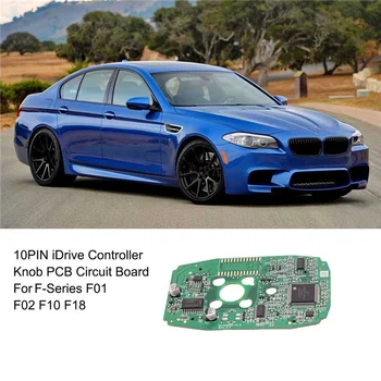 10-контактный автомобильный Мультимедийный контроллер iDrive CIC, ручка управления, Комплект для ремонта печатной платы для BMW F-серии F01 F02 F10 F18