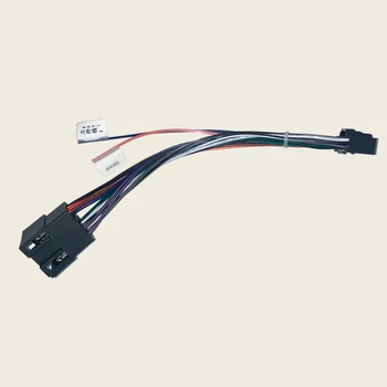 16-контактный кабель питания ISO автомобильный монитор подходит только для нашего магазина универсальных автомобильных радиоплееров, которым это необходимо, со склада в ЕС