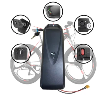 18650 36V 20000mAh Литиевая батарея Ebike Подходит для электрического велосипеда Hailong 350 Вт 500 Вт 750 Вт 1000 Вт Зарядное устройство + ячейка
