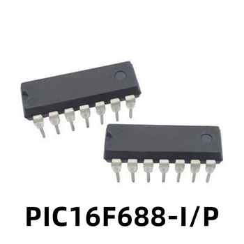 1ШТ Новый Оригинальный PIC16F688-I/P DIP-14 Микроконтроллер 8-битный Микроконтроллер PIC16F688