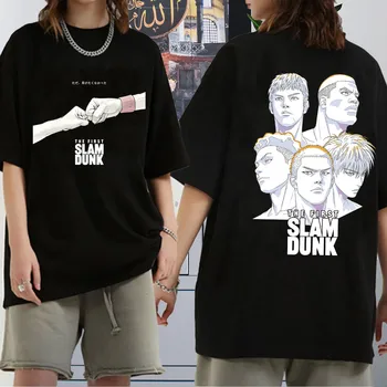 2023 Аниме Уличная одежда Унисекс футболки Японская мода Аниме Первый верняк Harajuku футболки Kid100-6XL