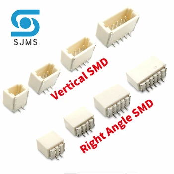 20шт SH1.0 SMD SMT с шагом 1,0 ММ Штекерный штыревой разъем Вертикальный/Прямоугольный разъем 2P/3P/4P/5P/6P/7P/8P/10P Для печатной платы SH Socket