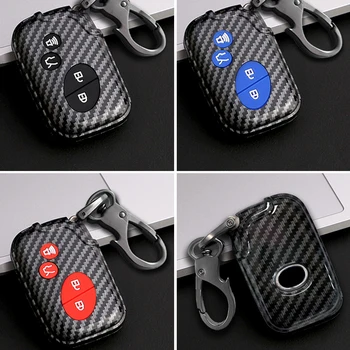 3 4 Кнопки Carbon Remote Car Key Cover Чехол Силиконовая защитная Оболочка Для Lexus GX460 GX CT200h ES 300h IS250 GX400 RX270 RX450h