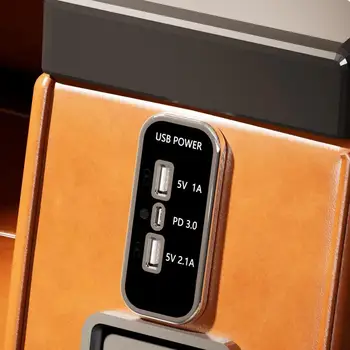3-портовое автомобильное USB-зарядное устройство со светодиодным индикатором, мобильный телефон, многофункциональная конверсионная вилка, автомобильный прикуриватель для автобусов, внедорожников, кораблей