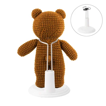 4 шт. Портативная подставка для медведя, миниатюрный держатель для детской одежды, рамка для хранения детских вещей