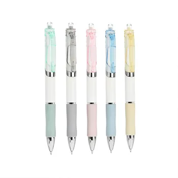 5ШТ студенческих канцелярских принадлежностей с высоким внешним видом ins на заказ, симпатичная шариковая ручка Macaron color press