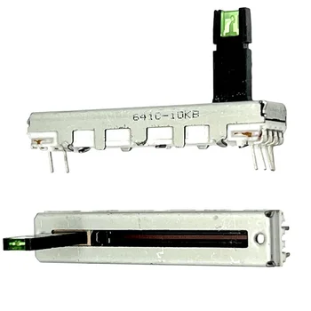 6PIN RS30112A45MM Однопозиционный Потенциометр с Лампой для Вала ALPs Длиной 15 мм 641C-10KB