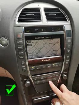 Android 13 Для Lexus ES ES240 ES300 ES330 ES350 2006-2012 Для Tesla Стиль Экран Автомобиля Радио Мультимедийный Плеер Авто GPS Стерео