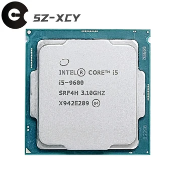 Intel Core i5-9600 i5 9600 3,1 ГГц 6-ядерный 6-потоковый процессор 9M 65 Вт Настольный процессорный разъем LGA 1151