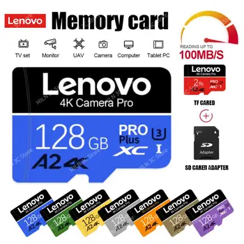 Lenovo Class10 SD Флэш-Карта 1 ТБ Micro Memory Card C10 U3 4K HD Trans 128 ГБ 2 ТБ SD-Карта Для GoPro DJI Nintendo Switch TF Card