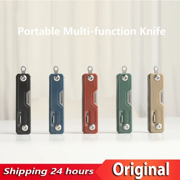 NexTool Портативный многофункциональный нож для кемпинга на открытом воздухе Комбинированный Складной инструмент Мини-Ножницы Открывалка для бутылок