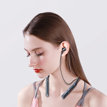 S720 Collar Bluetooth-совместимая гарнитура, беспроводные спортивные наушники TWS с крючком на шее, 100 часов прослушивания