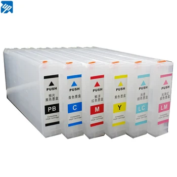 T7811-T7816 пустые многоразовые чернильные картриджи с одноразовым чипом Для принтера EPSON Fujifilm DX100 6 Цветов