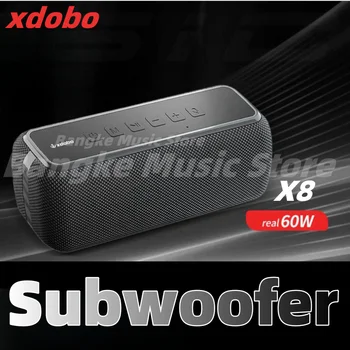 XDOBO X8 60 Вт Портативные Bluetooth Колонки Басы с Сабвуфером Беспроводные IPX5 Водонепроницаемые TWS Время Воспроизведения 15 часов Голосовой Ассистент Дополнительно