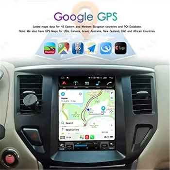 Автомагнитола с 2 Din Android GPS навигацией для Nissan Pathfinder 2012-2020/Paspain 2015 Стереоприемник, мультимедийный MP3-плеер