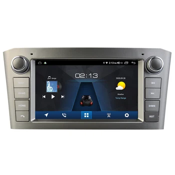 Автомобильный DVD GPS Android 12 для TOYOTA AVENSIS 2002-2007 2008 Автомобильный мультимедийный плеер стерео автоаудио GPS навигация