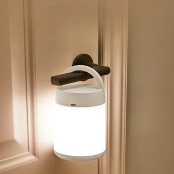 Беспроводные настольные лампы Перезаряжаемый светодиодный прикроватный светильник с регулируемой яркостью Портативный Подвесной ночник Сенсорная лампа для спальни гостиной