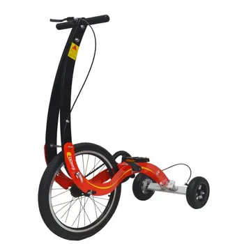 Велосипед для йоги, для упражнений Стоя, полубайк без сиденья, для езды на велосипеде, полубайк креативный трехколесный велосипед