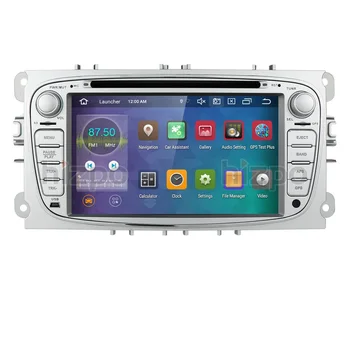 Восьмиядерный Автомобильный Радио-Мультимедийный Плеер Android10 Для Ford Focus S-Max Mondeo Galaxy C-Max Kuga Transit Connect GPS 2din Video DSP