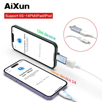 Высокоскоростной Кабель для переноса данных AiXun AX-UL1, Штекер Для iPad iPhone, U-Дисковая клавиатура, Мышь, Расширенная Передача данных USB