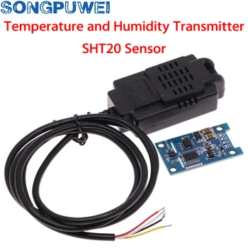 Высокоточный датчик контроля температуры и влажности SHT20 Modbus RS485