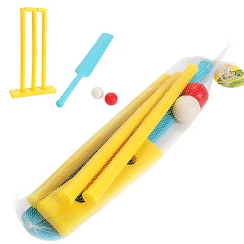 Детский набор для крикета, набор обрубков для крикетной биты, спортивные наборы для начинающих крикетистов на заднем дворе Для подарка родителям и детям в спортивную игру в помещении на открытом воздухе