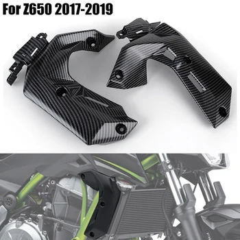 Для Kawasaki Z650 2017 - 2019 2018 Z 650 Боковая крышка радиатора Защитная панель обтекателя капота