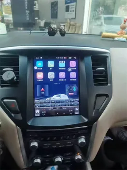 Для Nissan Pathfinder 2011-2021 Автомобильный радиоприемник Android 12, стереосистема, мультимедийный плеер с экраном Tesla, Carplay Auto, 8G + 256G Bluetooth