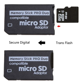 для PSP Адаптер карты памяти, Micro-карта памяти для карты DUO для портативной камеры Sony Поддержка Handycam