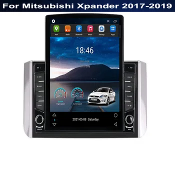 Для автомагнитолы Tesla Style 2 Din Android 12 для Mitsubishi Xpander 2017-2035 Мультимедийный видеоплеер GPS Стерео камера RDS