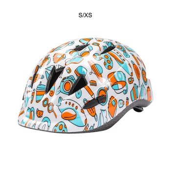 Дышащий и водонепроницаемый Велосипедный шлем Для любой погоды, Многофункциональный Ветрозащитный детский шлем, велосипедный шлем XS