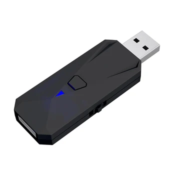 Конвертер USB-ключа Портативный игровой контроллер Конвертер Адаптер Игровые аксессуары для PS5 PS4 Switch PS3 PC