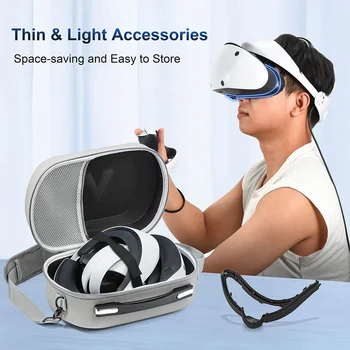 Магнитный чехол для лица VR, Светонепроницаемое быстроразъемное устройство, кронштейн для интерфейса для лица, устойчивый к царапинам для очков PS VR2, аксессуары
