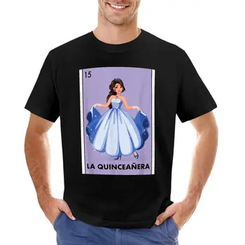 Мексиканская лотерея La Quinceanera, Традиционный подарок на День рождения, 15 Футболка, летний топ, футболки, мужские футболки с аниме для мужчин, графические