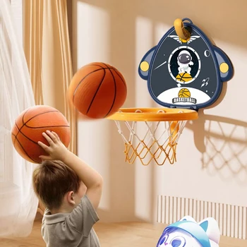 Мини-баскетбольное кольцо, спортивная игра для детей на открытом воздухе и в помещении, надувные игрушки Монтессори для мальчиков