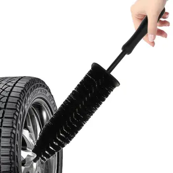 Многофункциональная щетка для деталей ступиц колес Автомойка Щетка для чистки шин Щетка для обода автомобильного колеса Автомобильные Чистящие средства