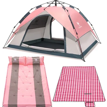 Наружная палатка, Утолщающая Эластичное давление, Автоматическое Оборудование для пикника, Уличная Непромокаемая Пляжная палатка для кемпинга