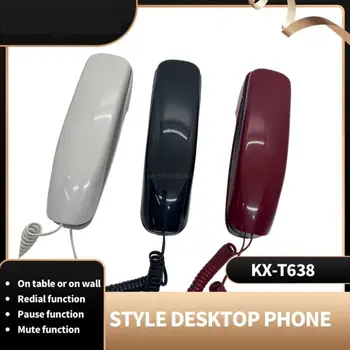 Настенный телефон Стационарные стационарные настенные телефоны с отключением звука и повторным набором английского R2LB