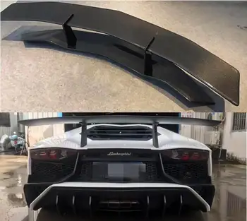 Настоящее Кованое Карбоновое Заднее Крыло автомобиля, Спойлер багажника для Lamborghini Aventador LP700, LP720, LP750 2011-2019