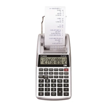 Небольшой настольный калькулятор для печати, калькулятор для монохромной печати, калькулятор для печати P1, аккумулятор и постоянный ток двойного назначения, офисный подарок
