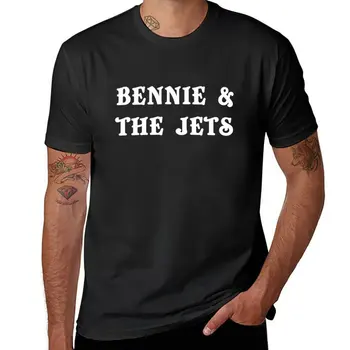 Новая футболка bennie and the jets, футболки с графическим рисунком, футболки man cat, мужские футболки с графическим рисунком, большие и высокие