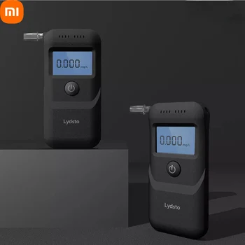 Новый Цифровой тестер алкоголя Xiaomi Lydsto Профессиональный детектор алкоголя Алкотестер Полицейский алкотестер с ЖК-цифровым дисплеем