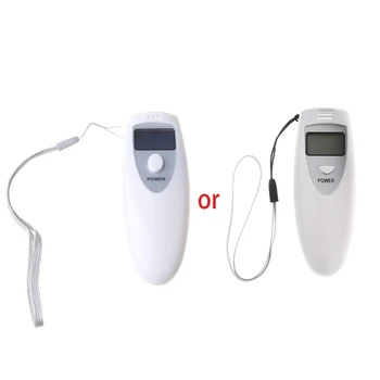 Портативный МИНИ-цифровой ЖК-цифровой дыхательный тестер-анализатор, алкотестер N0HF