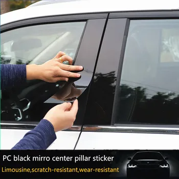 Применимо к Ford Active package модификация двери из 6 частей, специальное окно trom PC, яркая черная отделка зеркальной стойки.
