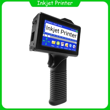 Принтеры Phezer 12,7 мм Ручной струйный принтер Онлайн Hand Jet Impresora Этикетка Партия Штрих Код Дата Номер Логотип Срок годности