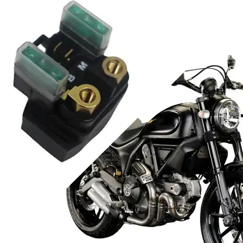 Ремонт деталей электромагнитного реле стартера, универсальный соленоид для мотоциклов, высокопроизводительный соленоид стартера ATV для мотоцикла YAMAHA